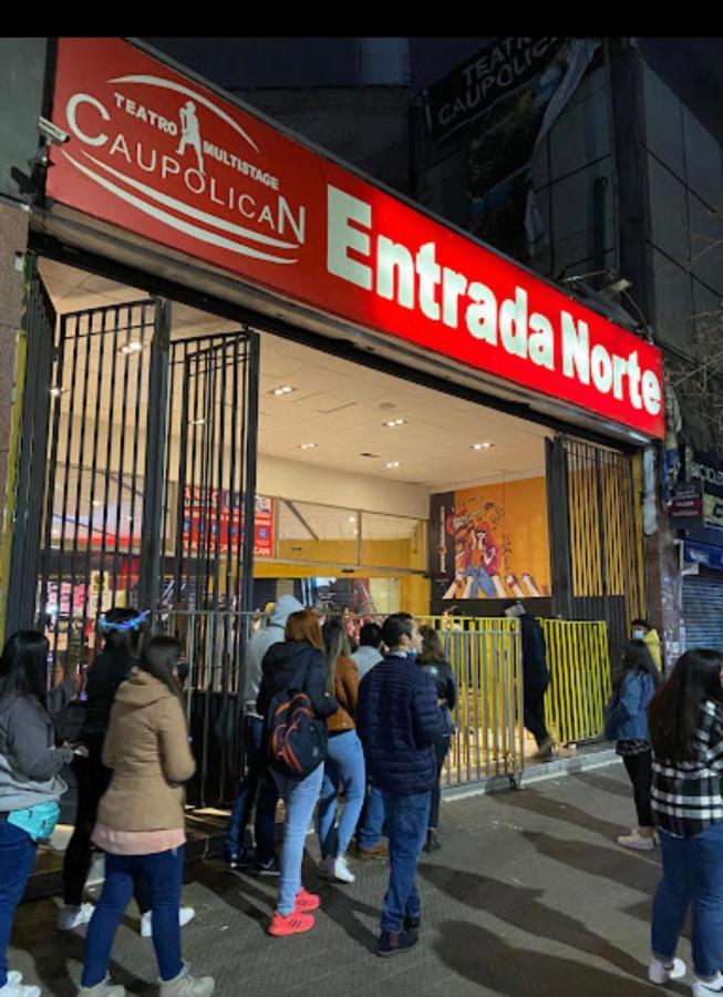 Apartamento En Santiago Centro Cerca De Movistar Arena, Caupolican Eksteriør billede