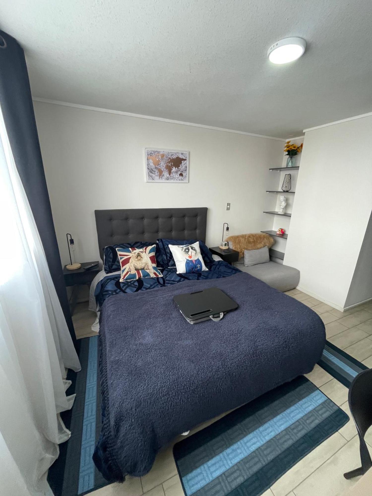 Apartamento En Santiago Centro Cerca De Movistar Arena, Caupolican Eksteriør billede